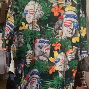 Men’s graphic “political” drinking shirt